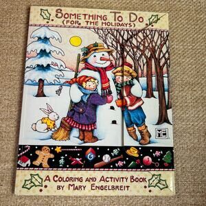 Mary Engelbreit Coloring Activity Book Something To Do Holidays New